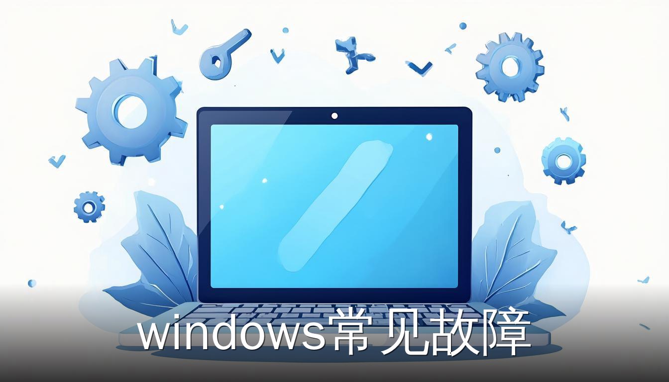Windows常见故障蓝屏错误示意图